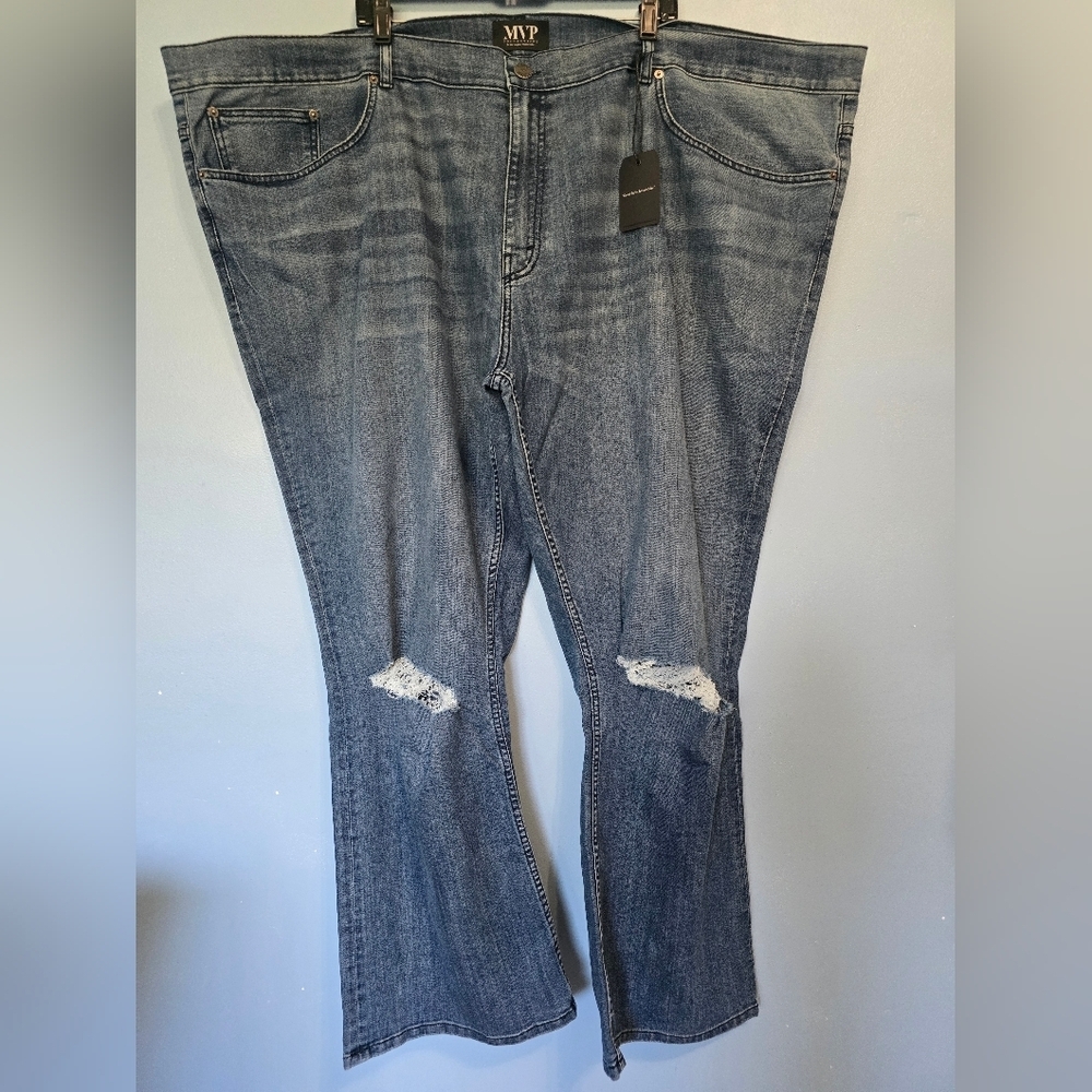 MVP Mo Vaughn Productions  Busted Knee Mens Jeans 58